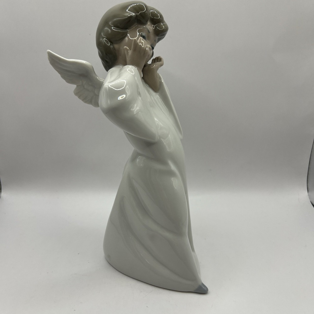MINT LLADRO Mime Angel #4959 Figurine Vintage No Box Heavenly Girl 8.5" - Picture 3 of 6